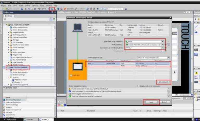 System Diagnostic Siemens Confort Panels - automation fair